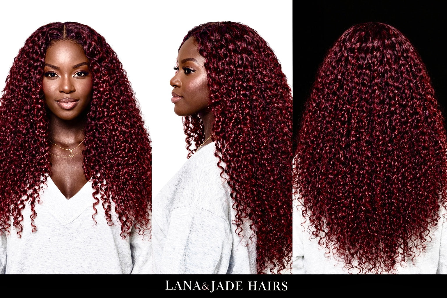 Lana&Jade Hairs – Deep Wave Half Up Half Down HD Lace Wig