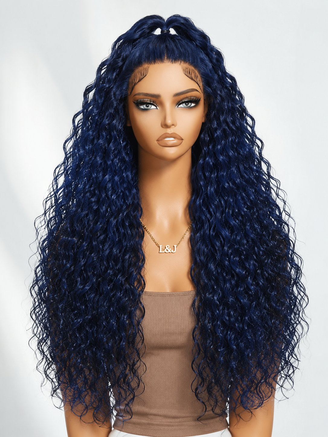 Lana&Jade Hairs – Deep Wave Half Up Half Down HD Lace Wig