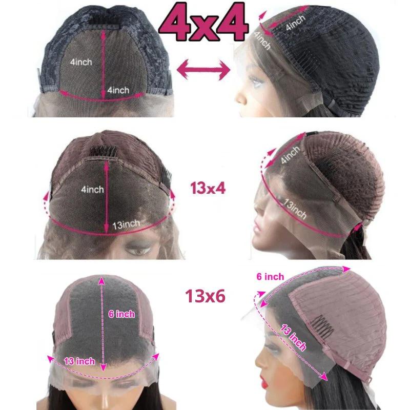 Pre-cut Straight Dark Brown Lace Front 