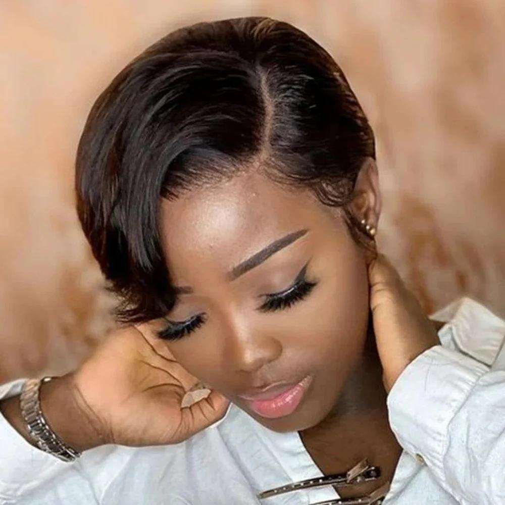 Pixie Straight 13x1 Dark Brown Clearance - Lana&Jade Hairs