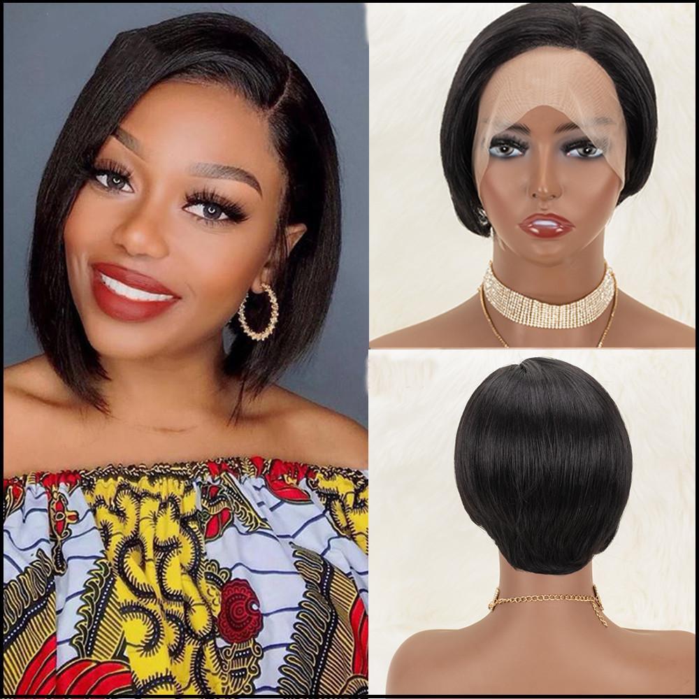 Pixie Straight 13x1 Dark Brown Clearance - Lana&Jade Hairs