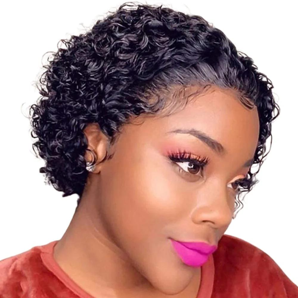 Pixie Curly 13x1 Dark Brown - Lana&Jade Hairs