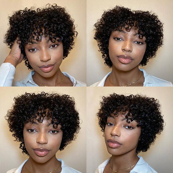Pixie Curly 13x1 Dark Brown - Lana&Jade Hairs