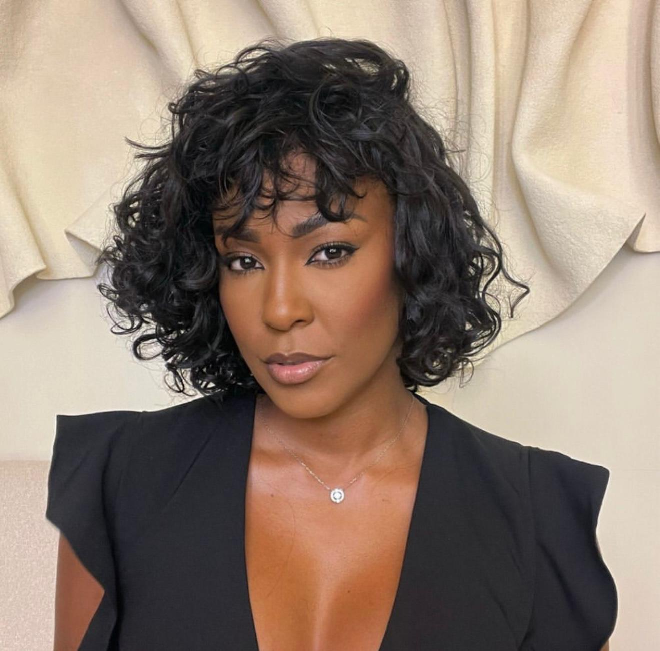 PreMax Curly Wig 2.0 Nature Max Yaki Bob Curl Dave – Glueless with 13x5 HD Tulle Frontal Ear to Ear - Lana&Jade Hairs