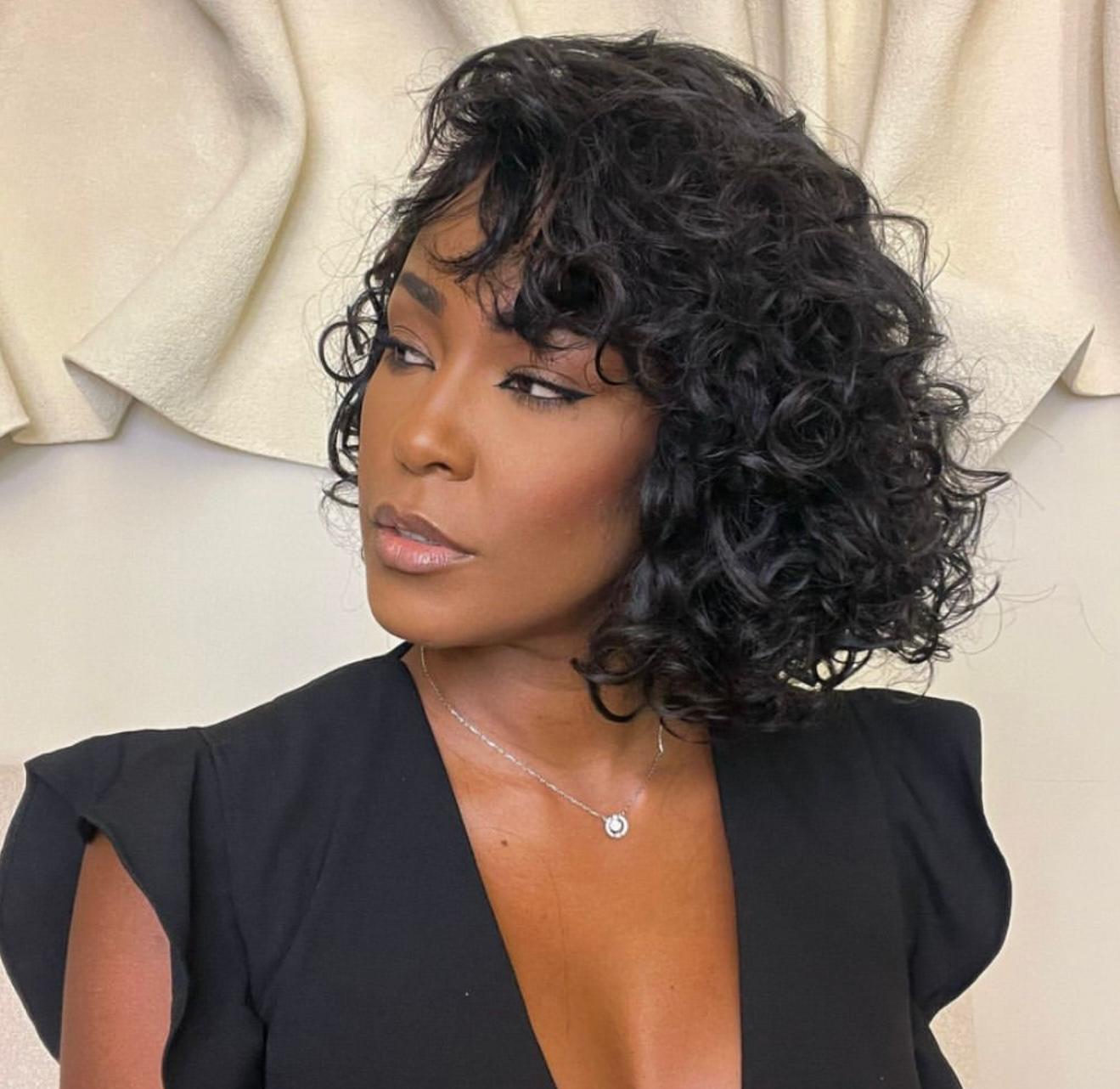 PreMax Curly Wig 2.0 Nature Max Yaki Bob Curl Dave – Glueless with 13x5 HD Tulle Frontal Ear to Ear - Lana&Jade Hairs