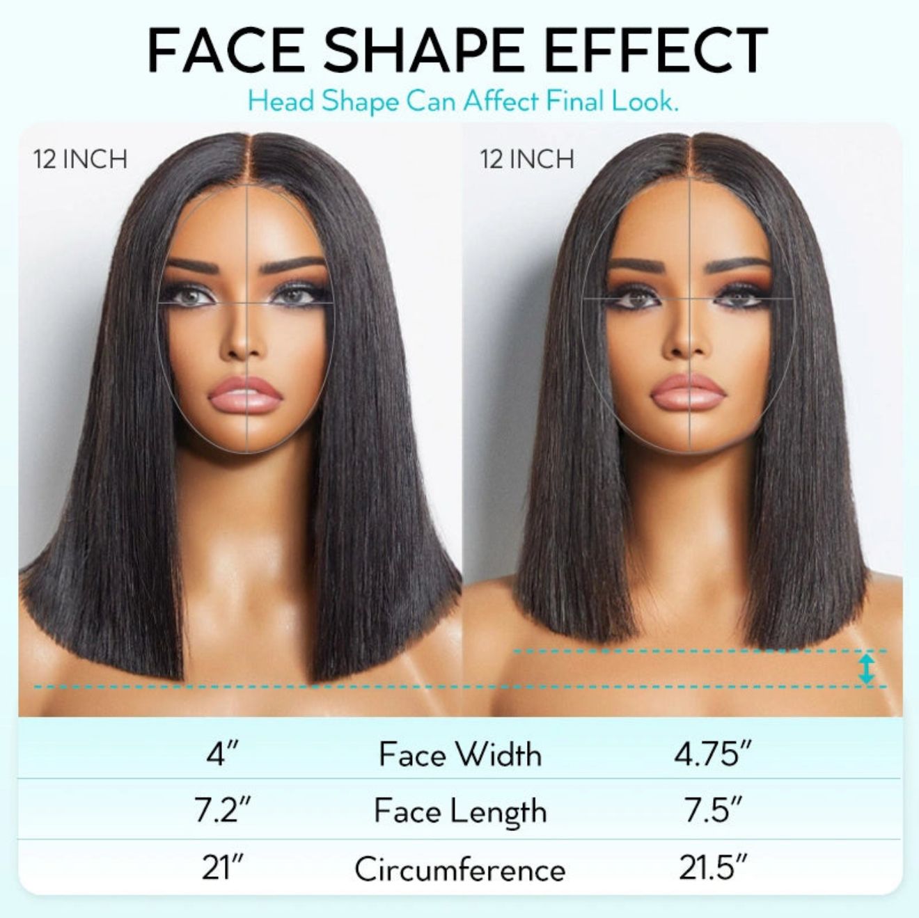 Pull Go 13x4 Lace Bob Wig Rich Brown Yaki Straight Lace Frontal Wig Silk Press Glueless Hai - Lana&Jade Hairs