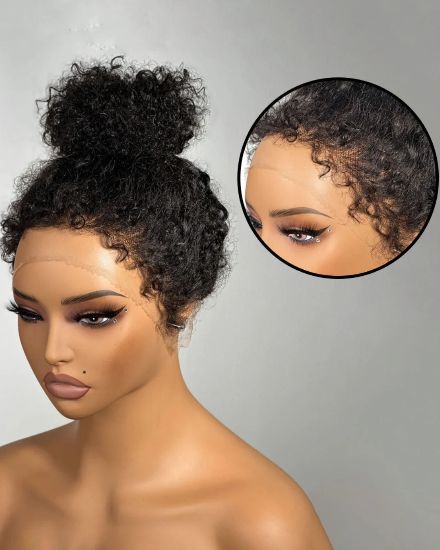 Realistic Curly Edge Wig Front and Back - Lana&Jade Hairs