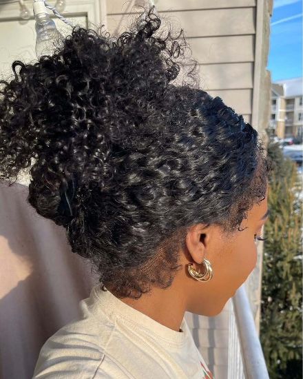Realistic Curly Edge Wig Front and Back - Lana&Jade Hairs