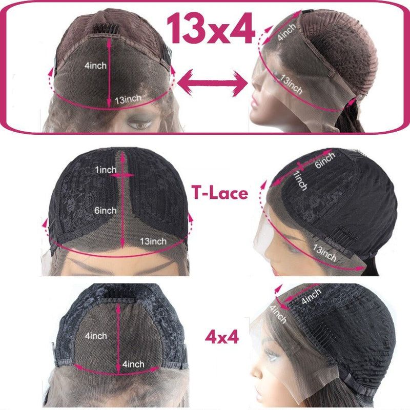 Pre-cut Bobo Wig Front Lace 13x4