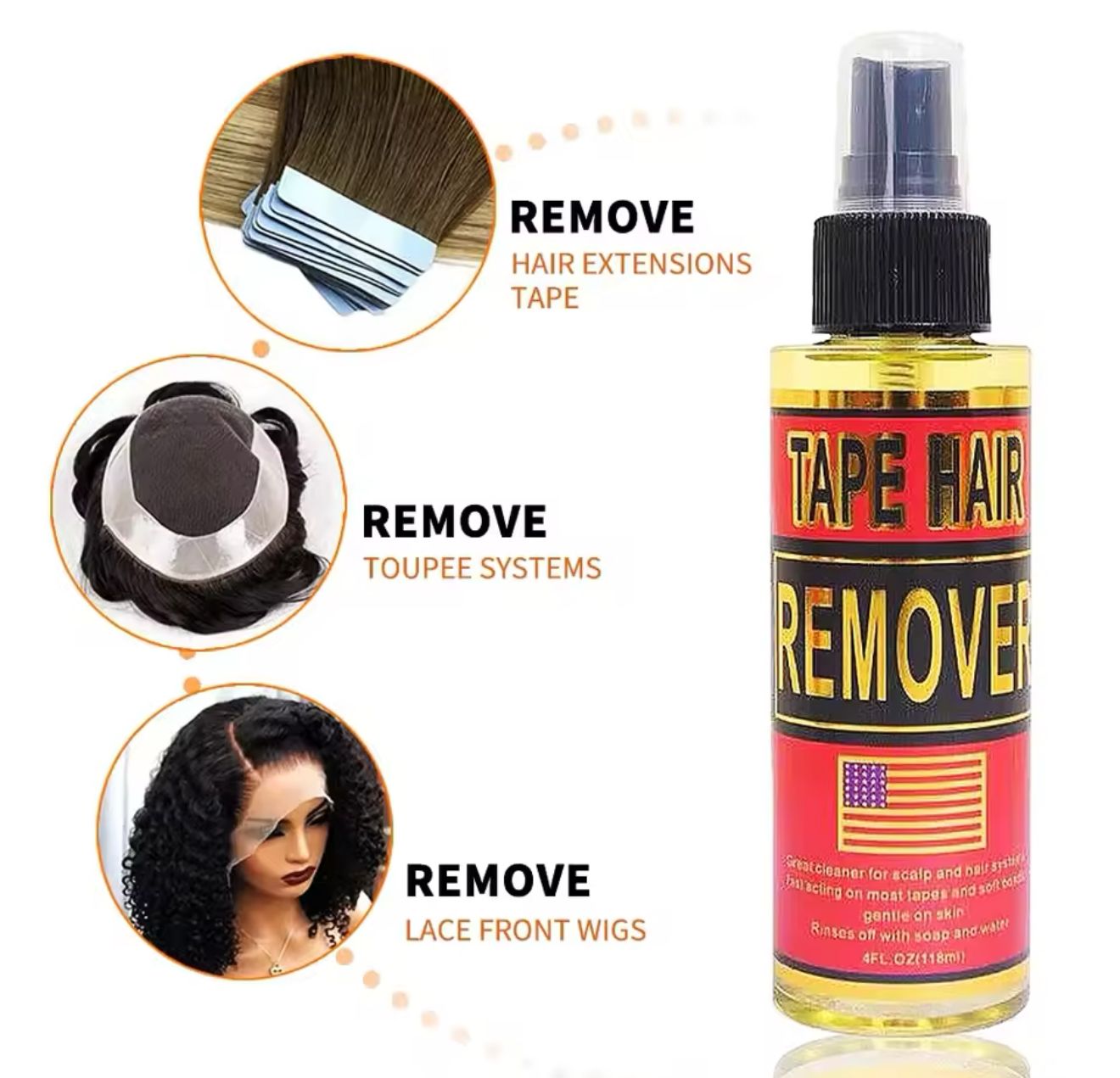 Wig Remover Spray - Lana&Jade Hairs