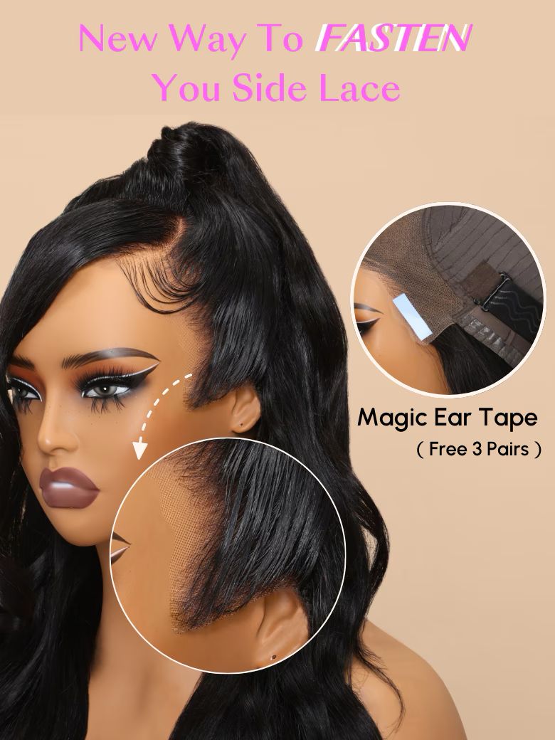 Bob Yaki Lana&Jade Hair 13x4 Lace Frontal Yaki Bob Wig Black Pre-Plucked