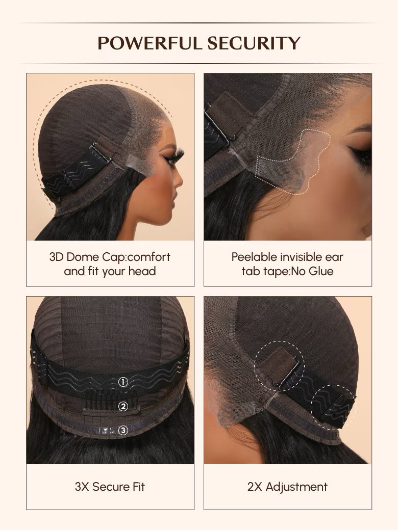 Bob Yaki Lana&Jade Hair 13x4 Lace Frontal Yaki Bob Wig Black Pre-Plucked