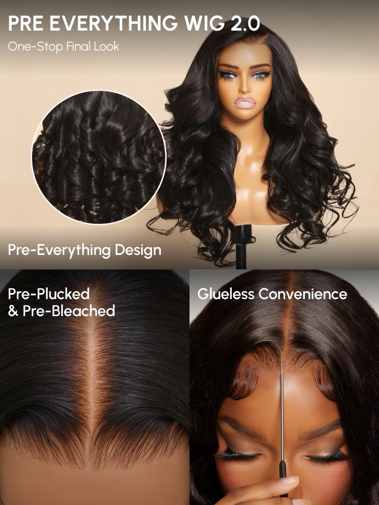 Lana Jade Hairs 13x4 Lace Frontal Wig and Bye Bye Knots 7x5 Ombre Brown Spiral Curls Straight Black Pre-plucked