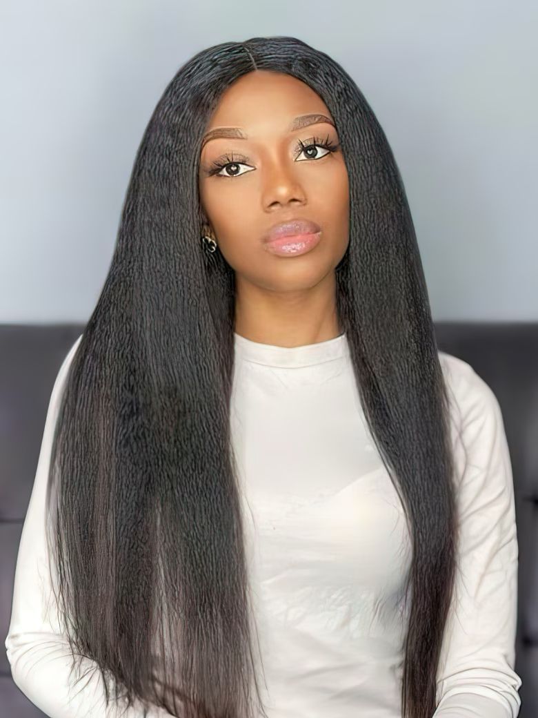 Lana Jade Hairs: 4Pcs Kinky Straight Remy Human Hair Bundles