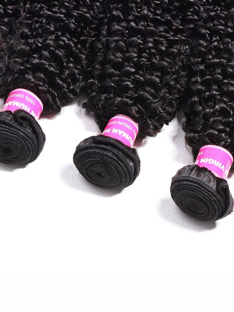 Lana&Jade Hairs 100% Virgin Human Hair Kinky Curly Hair 3 Bundles