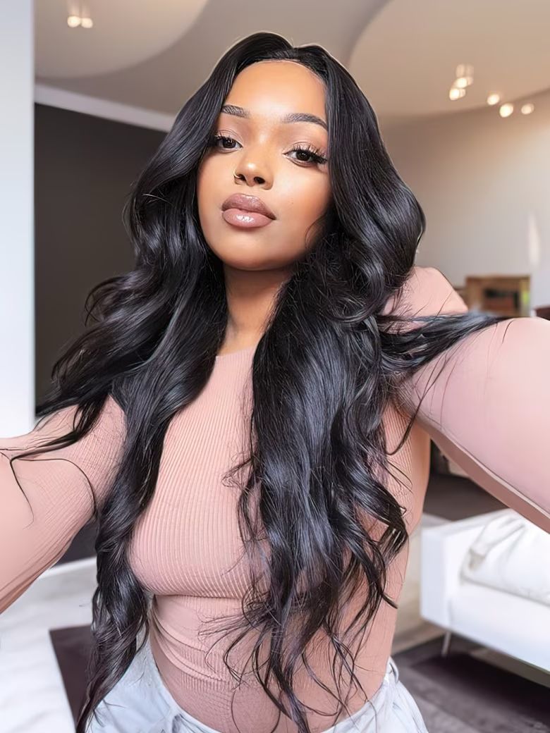 Combo Sale 8 Inch Bye Bye Knots Dark Red Brown 33B Color Side Part Bob and 20 Inch U Part Body Wave Wig
