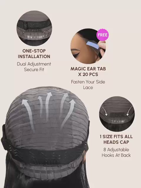 Lana&Jade Hairs 7x5 Bye Bye Knots™ and 13x4 Pre-Everything Lace Front Wig with Highlights and Highlights - Lana&Jade Hairs